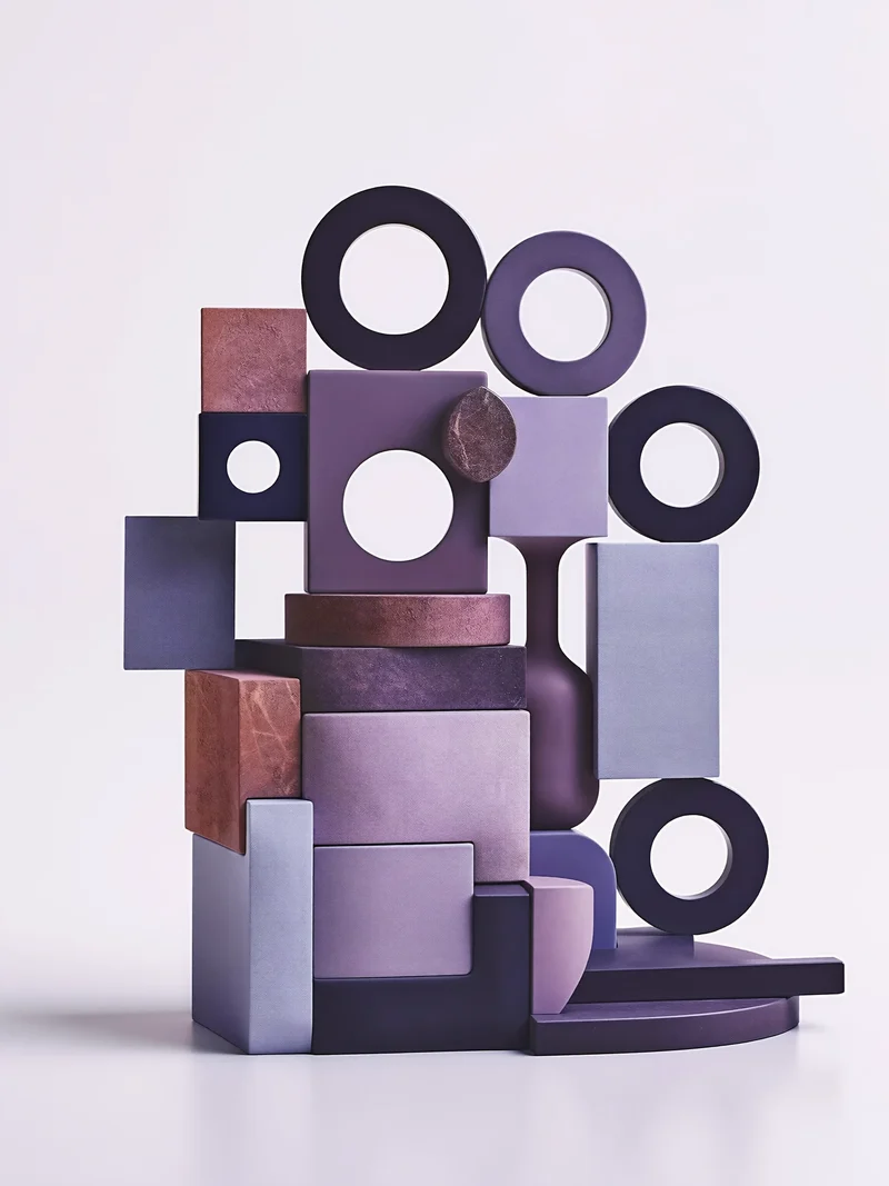 Illustration des modularen Bausystems „Facettenwerk“ als Konzeptstudie